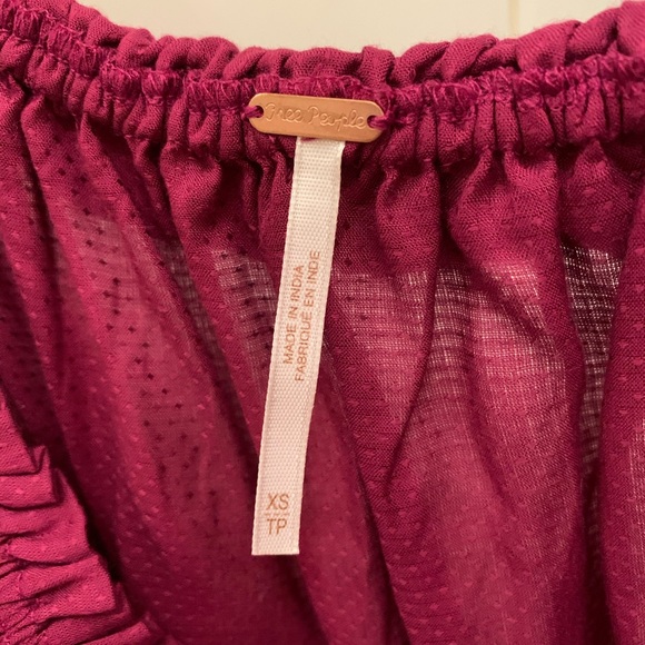 Free People Free Spirit Off the Shoulder Top - Picture 6 of 7